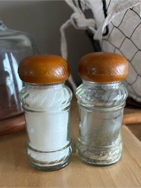 Vintage Travel Salt and Pepper Shakers